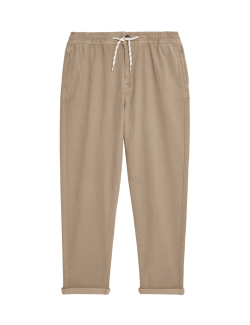 Volné keprové kalhoty s vysokým podílem bavlny (6–16 let)