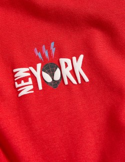 Tričko z čisté bavlny s potiskem Spider-Man™ (2–8 let)