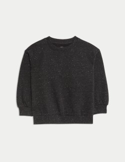 Tkaná mikina s vysokým podílem bavlny (2–8 let)