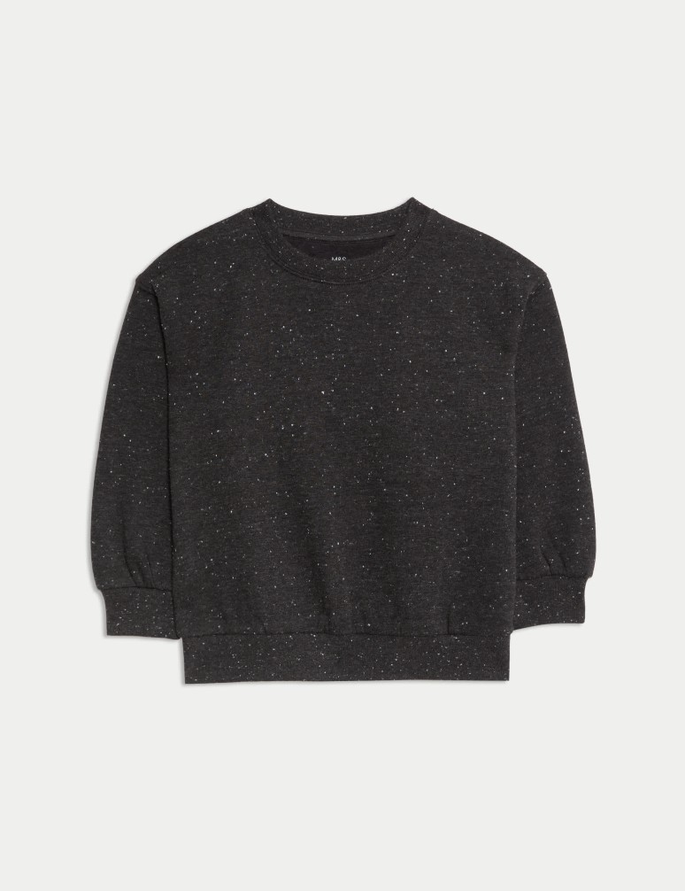 Tkaná mikina s vysokým podílem bavlny (2–8 let)