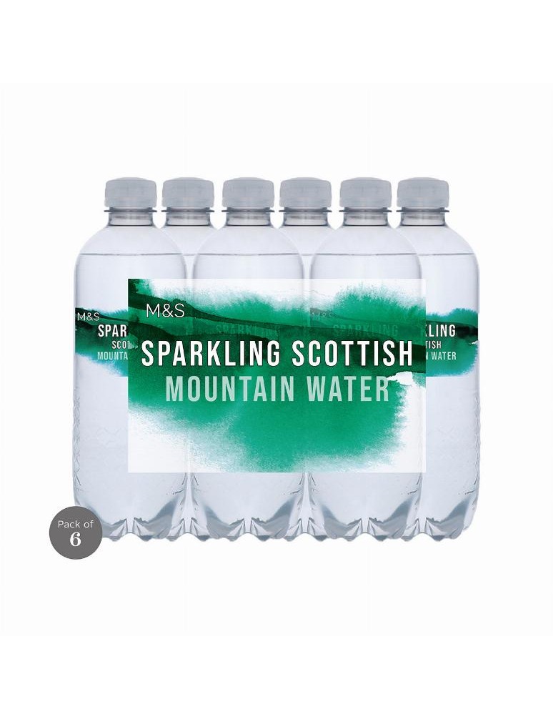 Skotská perlivá horská voda