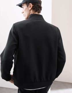 Prošívaná bunda s vysokým podílem bavlny na zip