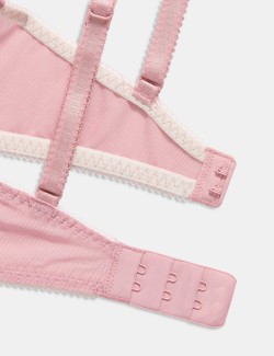 Jasmine Lace Wired Demi Cup Bra A-E