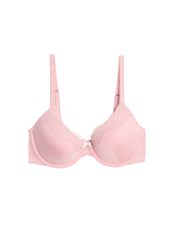 Jasmine Lace Wired Demi Cup Bra A-E