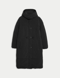 Thermowarmth™ Hooded Longline Puffer Coat