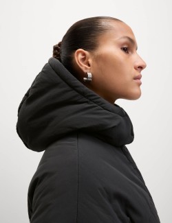 Thermowarmth™ Hooded Longline Puffer Coat