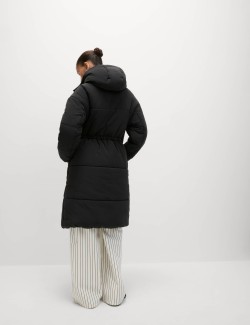 Thermowarmth™ Hooded Longline Puffer Coat