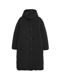 Thermowarmth™ Hooded Longline Puffer Coat