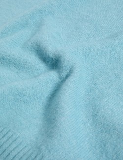 Volný pletený top s vlnou a alpakou