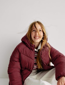 Zateplená bunda s kapucí (6–16 let)