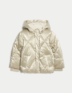 Zateplený metalický kabát s technologií Stormwear™ (2–8 let)