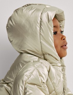 Zateplený metalický kabát s technologií Stormwear™ (2–8 let)