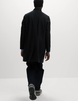 Funnel Neck Overcoat