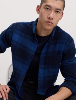 Pure Cotton Flannel Shirt
