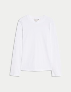 Top z čisté bavlny pro každodenní nošení