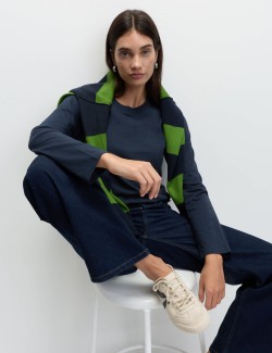 Top z čisté bavlny pro každodenní nošení