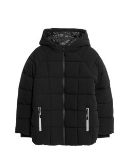 Zateplený kabát s kapucí (6–16 let)