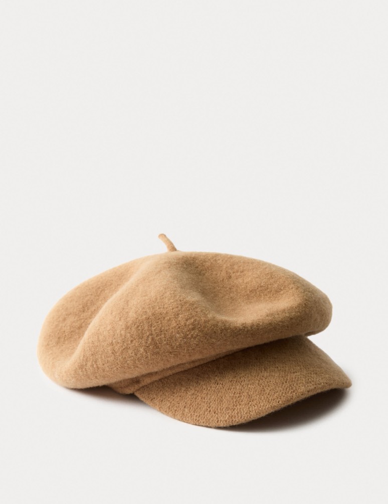 Chlapecká pekařská čepice z čisté vlny