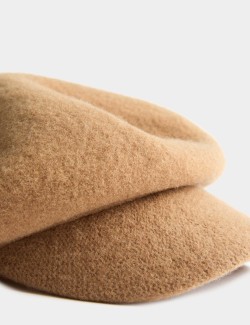 Chlapecká pekařská čepice z čisté vlny