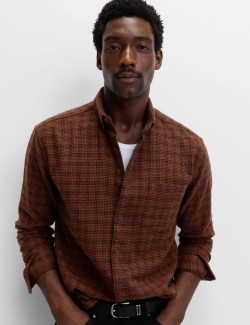 Pure Cotton Flannel Shirt