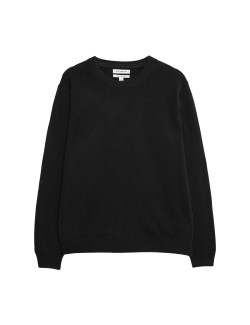 Svetr z čistého kašmíru s výstřihem ke krku