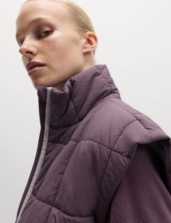 Prošívaná vesta se stojáčkem