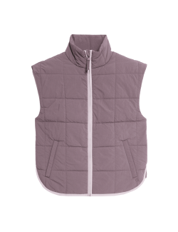 Prošívaná vesta se stojáčkem