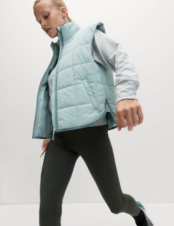 Prošívaná vesta se stojáčkem