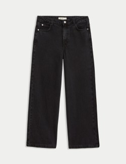 Wide Leg Denim Jeans (6-16 Yrs)