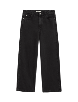 Wide Leg Denim Jeans (6-16 Yrs)