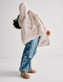 Zateplený dlouhý kabát (2–8 let)