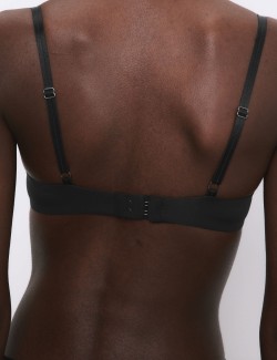 Balkonová podprsenka push-up Boston z mikrovlákna s kosticemi