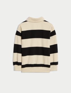 Pruhovaná sportovní košile z čisté bavlny (2–8 let)