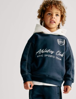 Dvoudílný outfit topu a spodního dílu s vysokým podílem bavlny (2–8 let)