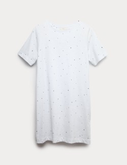 Pure Cotton Printed Nightdress