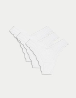 3 ks krajkových kalhotek Jasmine Miami