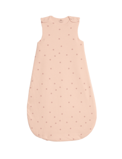 2,5 tog spacák z čisté bavlny s puntíky (0–36 měsíců)