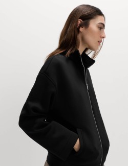 Neoprenová mikina na zip, se stojáčkem