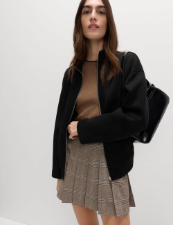 Neoprenová mikina na zip, se stojáčkem