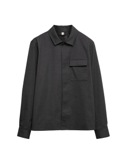 Svrchní košile s vysokým podílem bavlny