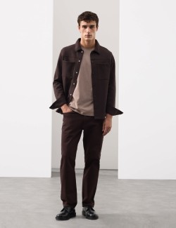 Tričko z prémiové bavlny, úzký střih