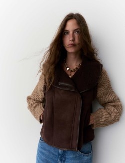 Prošívaná krátká mikina