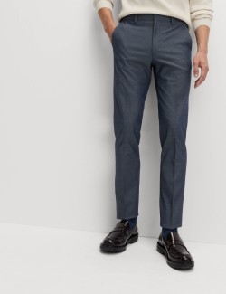 Tailored Fit Single Pleat Trousers