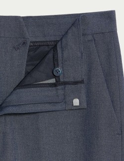 Kalhoty mírně zúženého střihu s puky