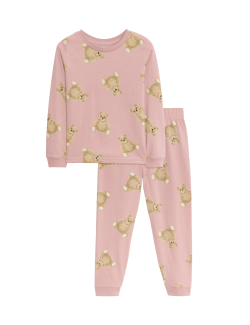 Pure Cotton Spencer Bear™ Pyjamas (1-16 Yrs)