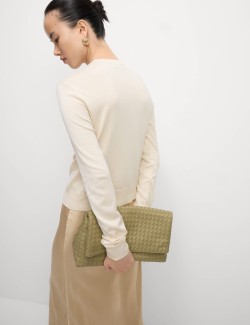 Kardigan s kulatým výstřihem a knoflíky vepředu