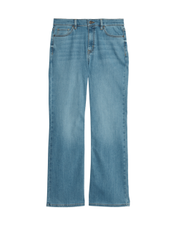 Džíny s vysokým pasem ze směsi lyocellu