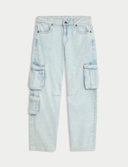 Kapsáčové džíny z čisté bavlny (6–16 let)