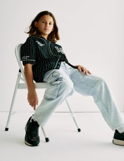 Kapsáčové džíny z čisté bavlny (6–16 let)