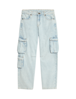 Kapsáčové džíny z čisté bavlny (6–16 let)